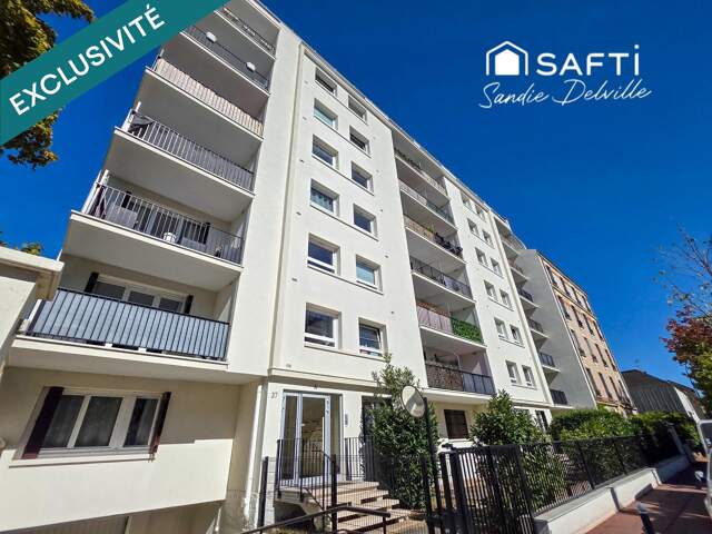 Appartement 4 pièces- 84m²- balcon- cave- place de parking — photo du bien