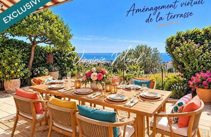 SAINT PIERRE DE FERIC BELLEVUE  4 pièces avec jardin, terrasse, vue mer  Un véritable esprit villa ! — photo 2