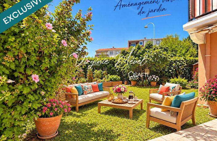 SAINT PIERRE DE FERIC BELLEVUE  4 pièces avec jardin, terrasse, vue mer  Un véritable esprit villa ! — photo 4