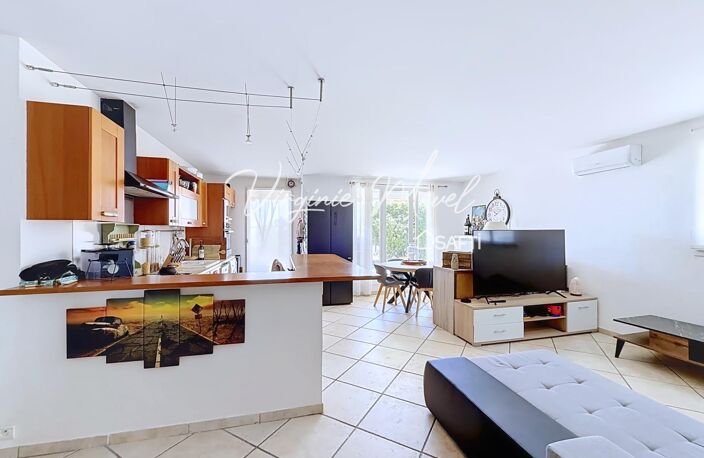 SAINT PIERRE DE FERIC BELLEVUE  4 pièces avec jardin, terrasse, vue mer  Un véritable esprit villa ! — photo 5