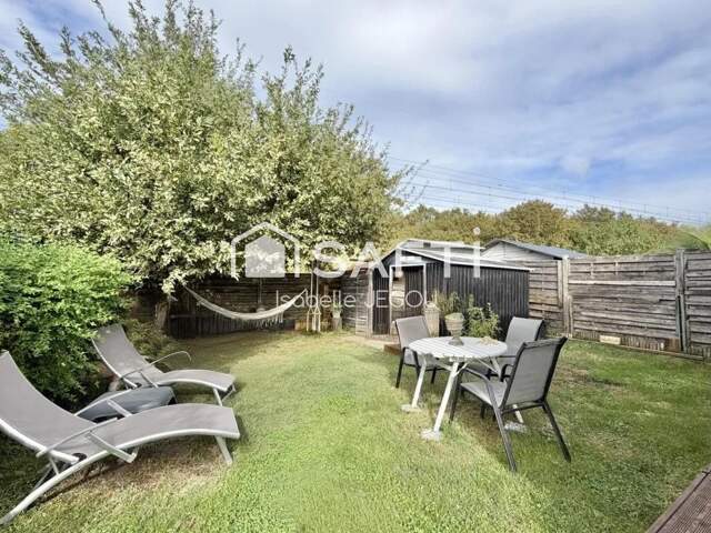 Maison plain-pied 3 pièces avec jardin et parking — photo du bien