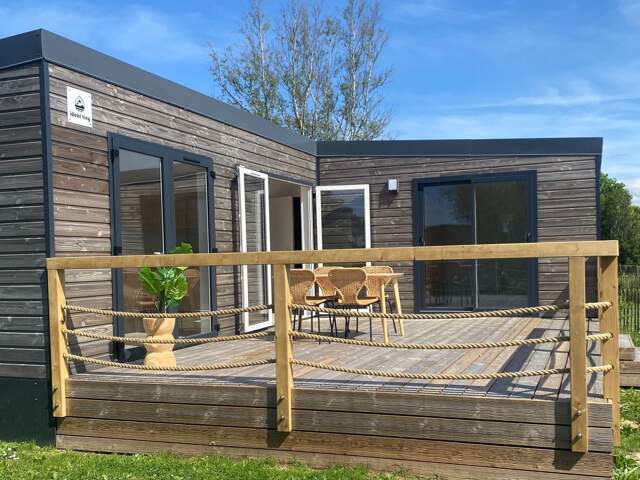 Chalet 3 pièces 44m2 accès direct à la mer — photo du bien