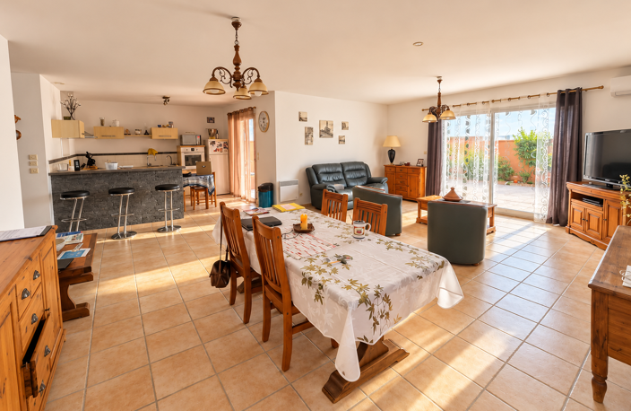 Vends villa de plain pieds 3 faces, 3 chambres, avec garage — photo 4