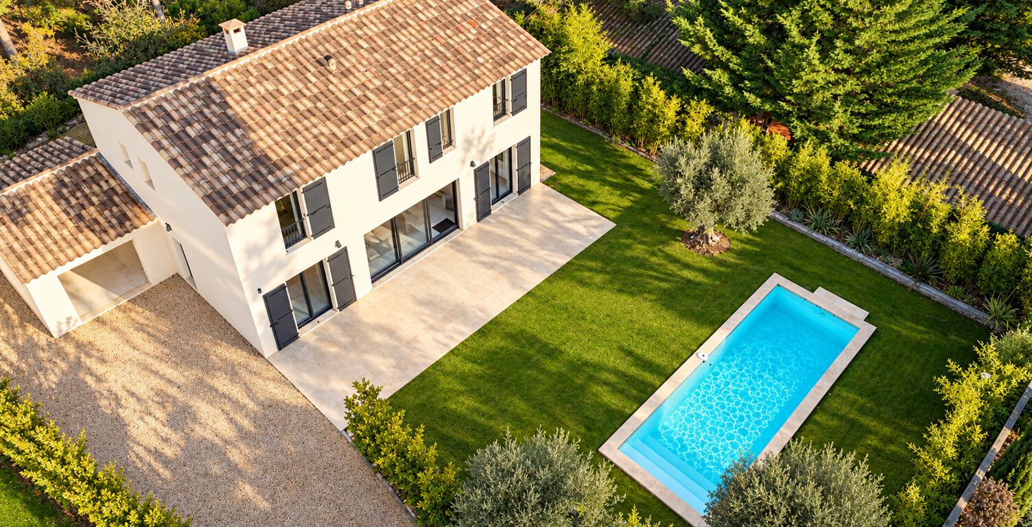 ÉGUILLES VILLA CONTEMPORAINE PRESTATIONS HAUT DE GAMME DOMAINE SÉCURISÉ — photo 1