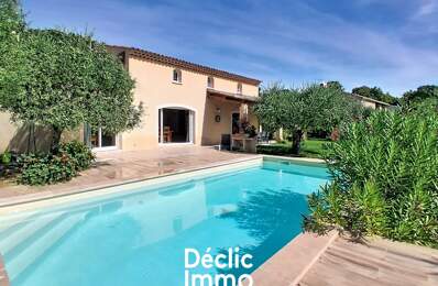 VILLA  - 5 PIECES  - 185M2 - 4 CHAMBRES - PISCINE CHAUFFEE - GARAGE - VUE MONT D'OR - MANOSQUE — photo du bien