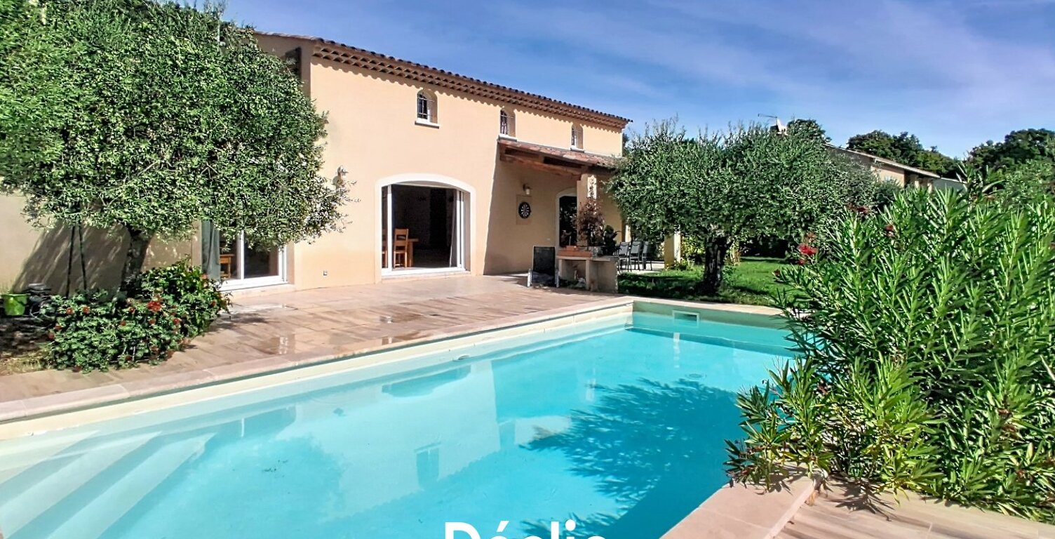 VILLA  - 5 PIECES  - 185M2 - 4 CHAMBRES - PISCINE CHAUFFEE - GARAGE - VUE MONT D'OR - MANOSQUE — photo 1