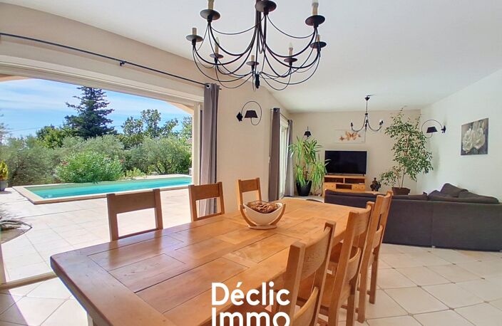 VILLA  - 5 PIECES  - 185M2 - 4 CHAMBRES - PISCINE CHAUFFEE - GARAGE - VUE MONT D'OR - MANOSQUE — photo 2