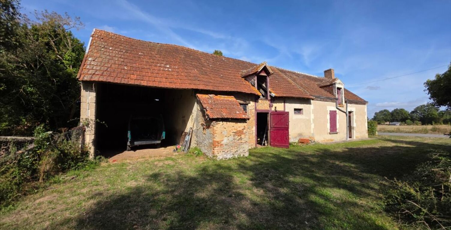 Vente maison 3 pièces 70 m² Rouvres-les-Bois (36110) — photo 1
