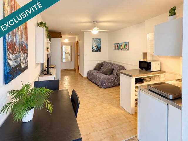 studio vue sur port et mer , sans vis à vis. — photo du bien