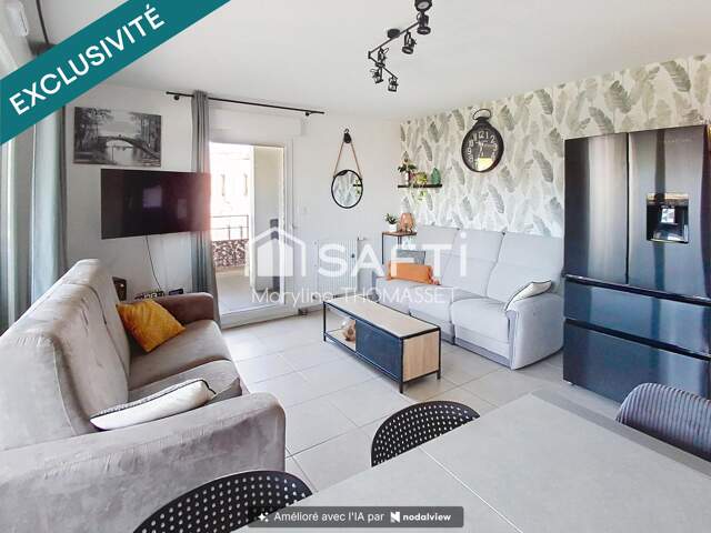 appartement 3 pièces - grand balcon — photo du bien