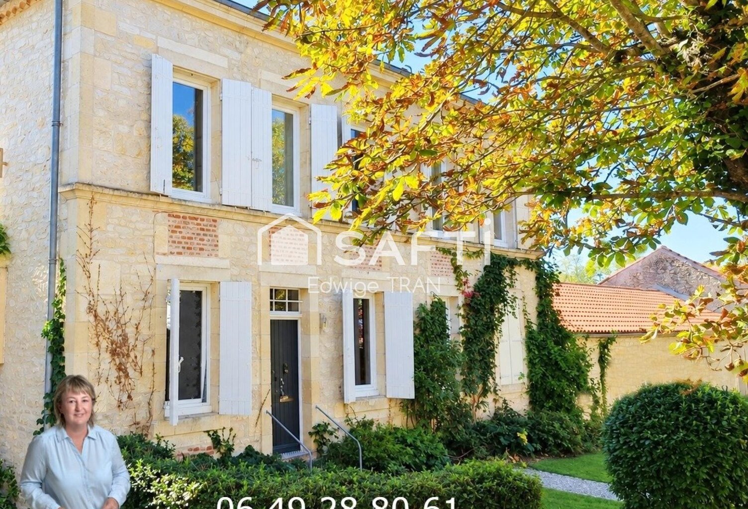 Dans village - Maison de charme - Vue dégagée — photo 1