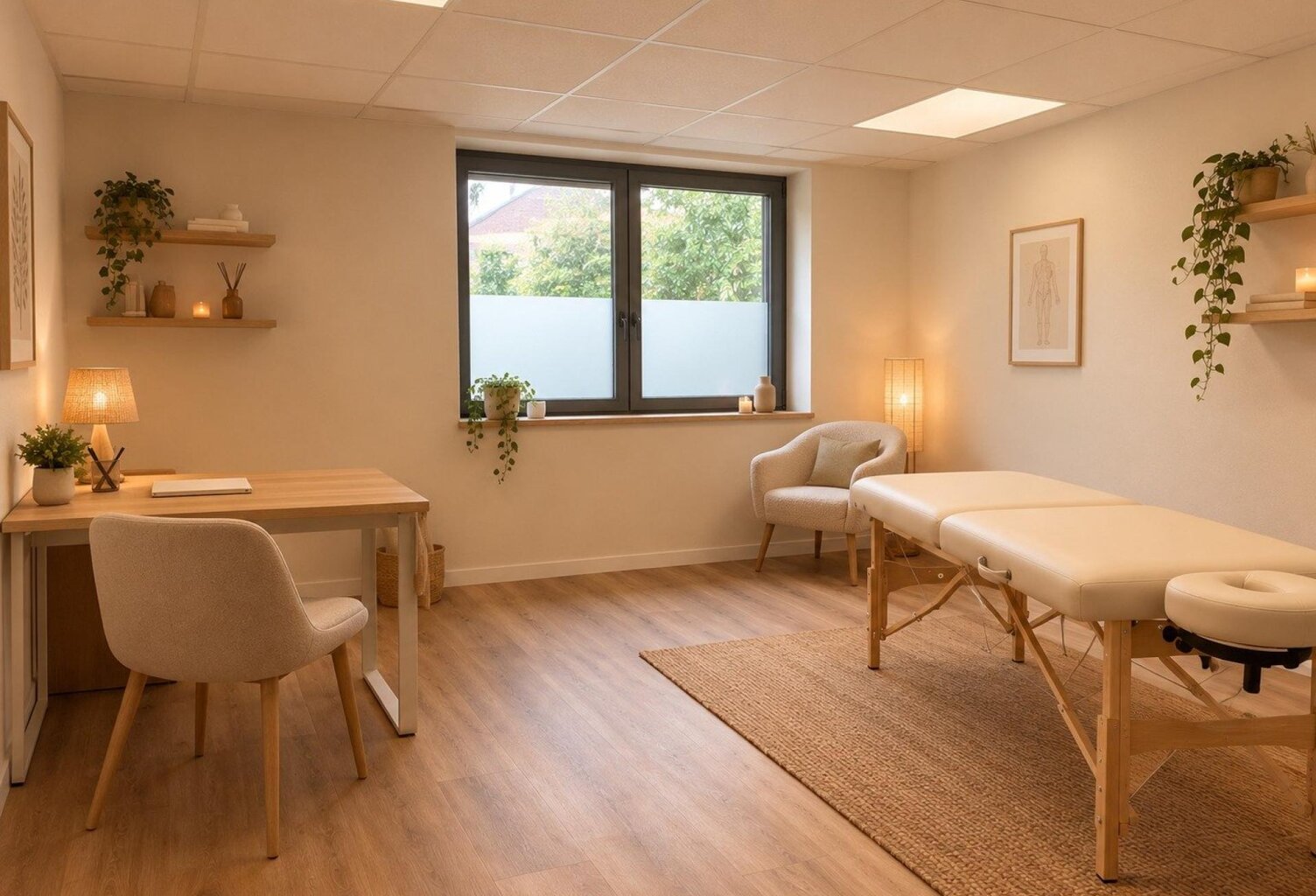 Location de cabinets - bureaux Parc des moulins — photo 1