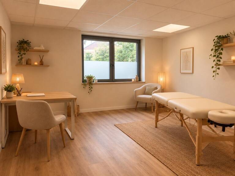 Location de cabinets - bureaux Parc des moulins — photo 1