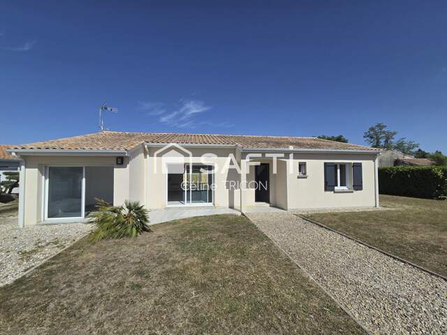 Maison plain-pied  115 m²  terrain +1 000 m² Cussac — photo du bien