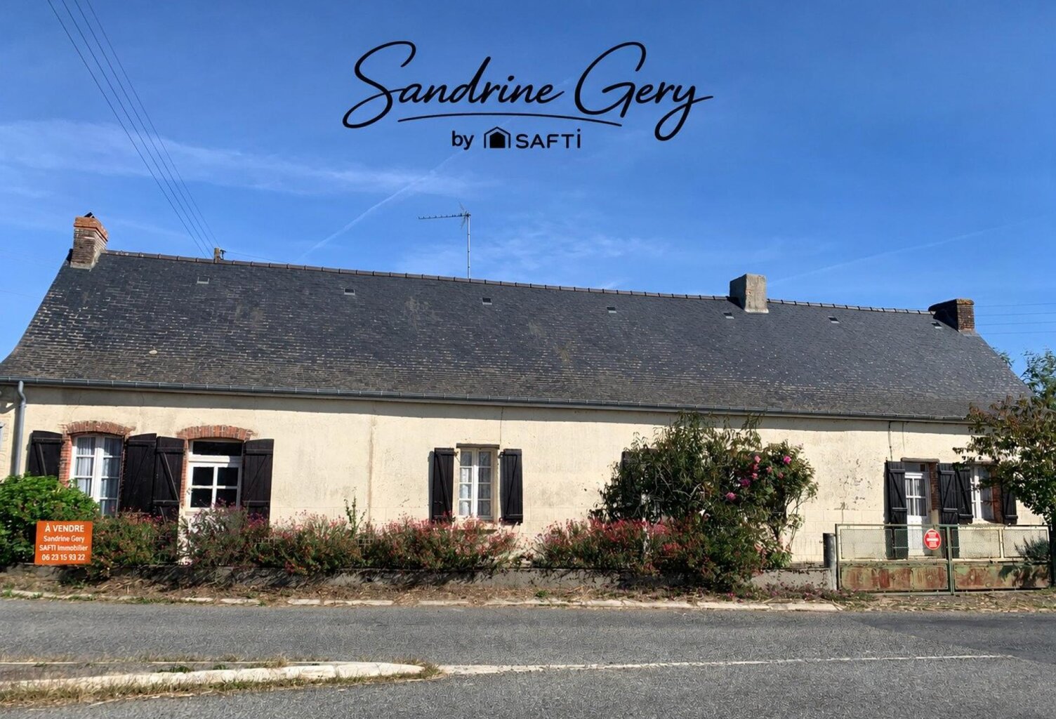 Longère  avec jardin, garage et grenier aménageable offrant un beau potentiel d'évolution. — photo 1
