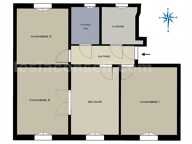 4 PIECES 67 m2 avec 3 CHAMBRES quartier ALESIA/PLANTES — photo 2