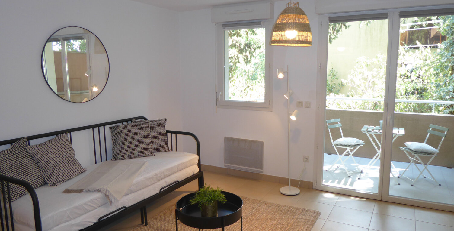 LOCATION STUDIO MEUBLÉ MONTPELLIER NORD HÔPITAUX FACS — photo 1