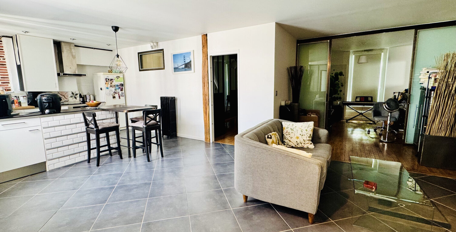 VICTOR HUGO - Très beau T3 esprit loft en dernier étage — photo 1