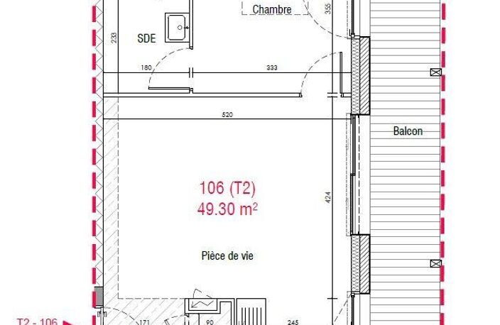 Vente Appartement 2 pièces — photo 3