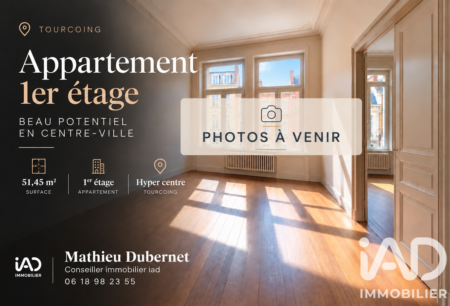Vente Appartement 2 pièces — photo 1
