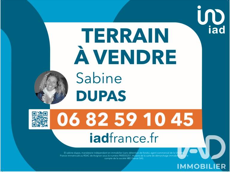 Vente Terrain 680 m&sup2; — photo 1