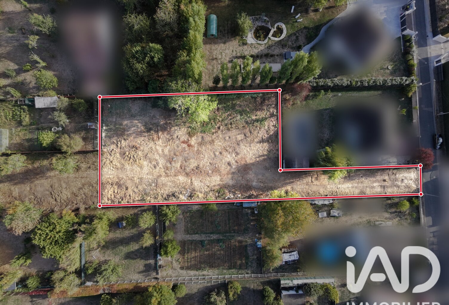 Vente Terrain à bâtir 2 184 m&sup2; — photo 1