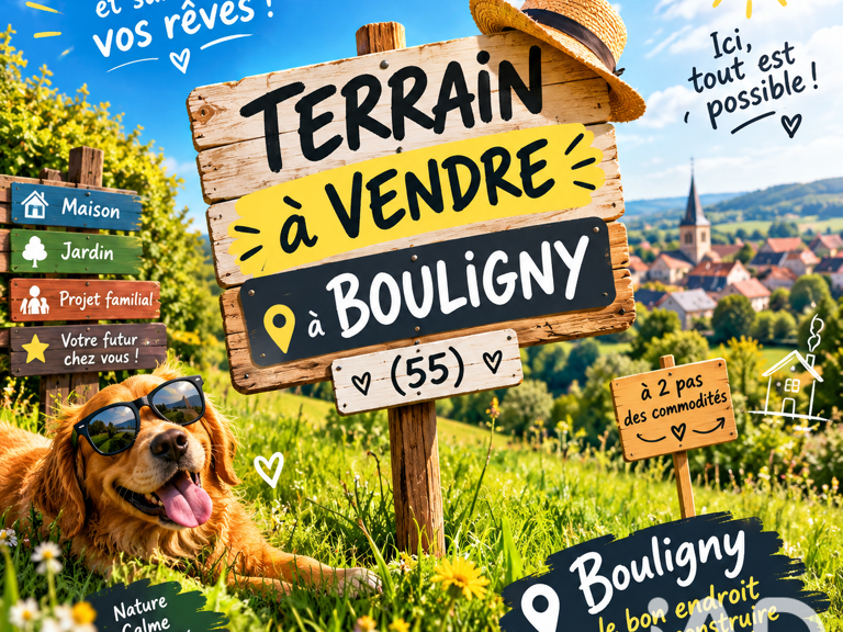 Vente Terrain à bâtir 1 260 m&sup2; — photo 1