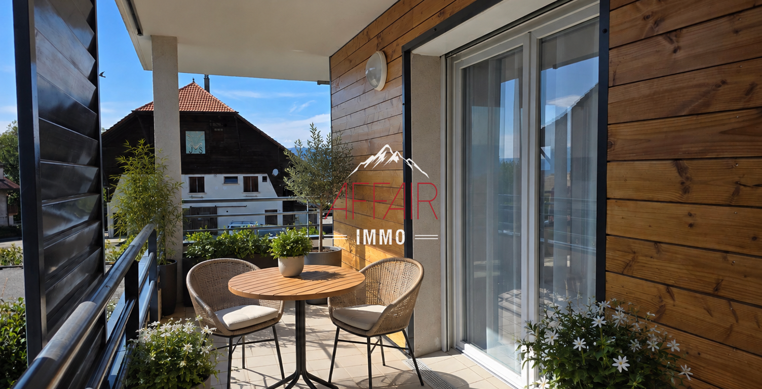 APPARTEMENT T3 AVEC GARAGE, PLACE DE PARKING ET CAVE (74160) — photo 1