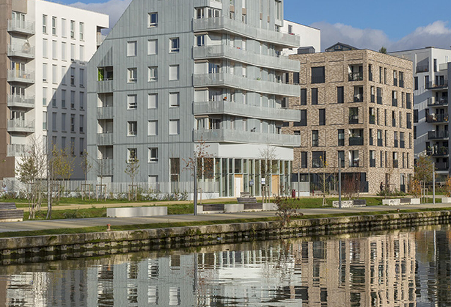 DERNIERES DISPOS - APPARTEMENT 3P SUR LES RIVES DU CANAL DE L'OURCQ — photo 1
