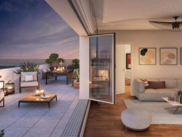 T4 NEUF 87 M² + TERRASSE EXCEPTIONNELLE DE 77 M² – DERNIER ÉTAGE — photo du bien