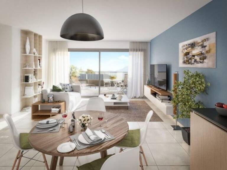 ROUEN RIVE DROITE – T2 AVEC BELLE TERRASSE DANS UNE RÉSIDENCE PREMIUM — photo 1