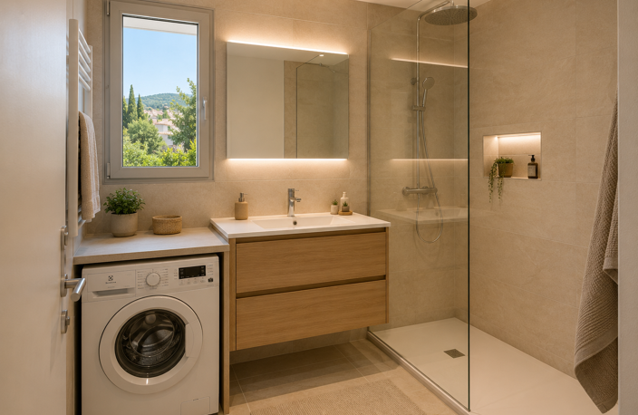 - LE MUY – MAGNIFIQUE APPARTEMENT T2 AVEC TERRASSE A 500M DU CENTRE VILLE — photo 5