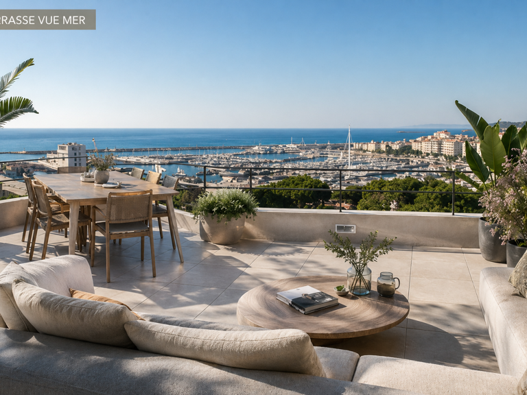 * - UNIQUE À PORT-FRÉJUS – T4 ROOFTOP DE PRESTIGE FACE À LA MARINA — photo 1
