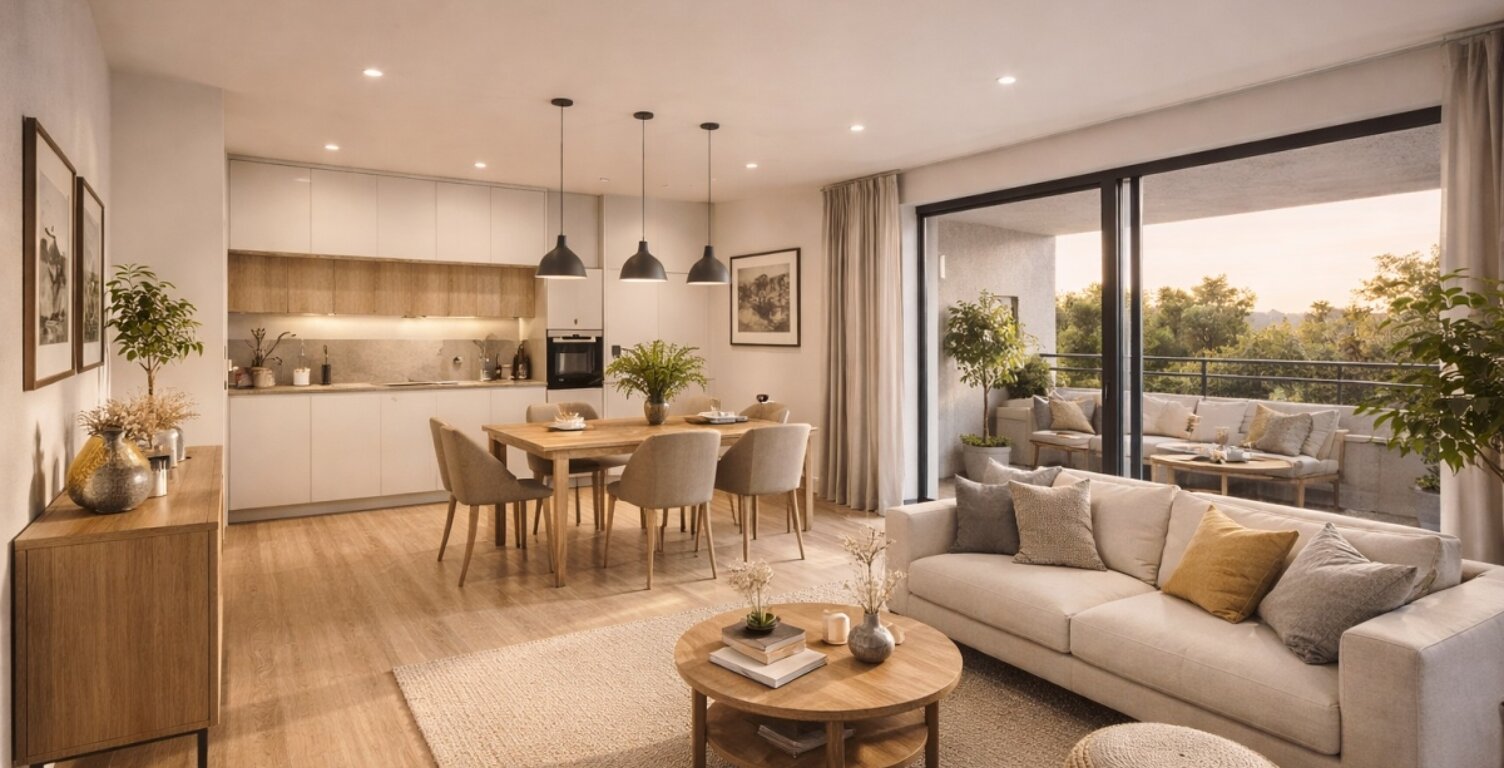 - MAGNIFIQUE T2 en duplex avec place de parking à Cogolin — photo 1