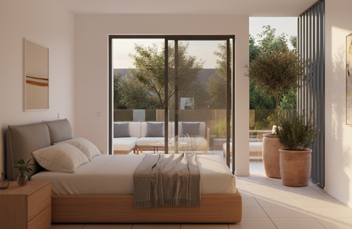 - MAGNIFIQUE T2 en duplex avec place de parking à Cogolin — photo 2