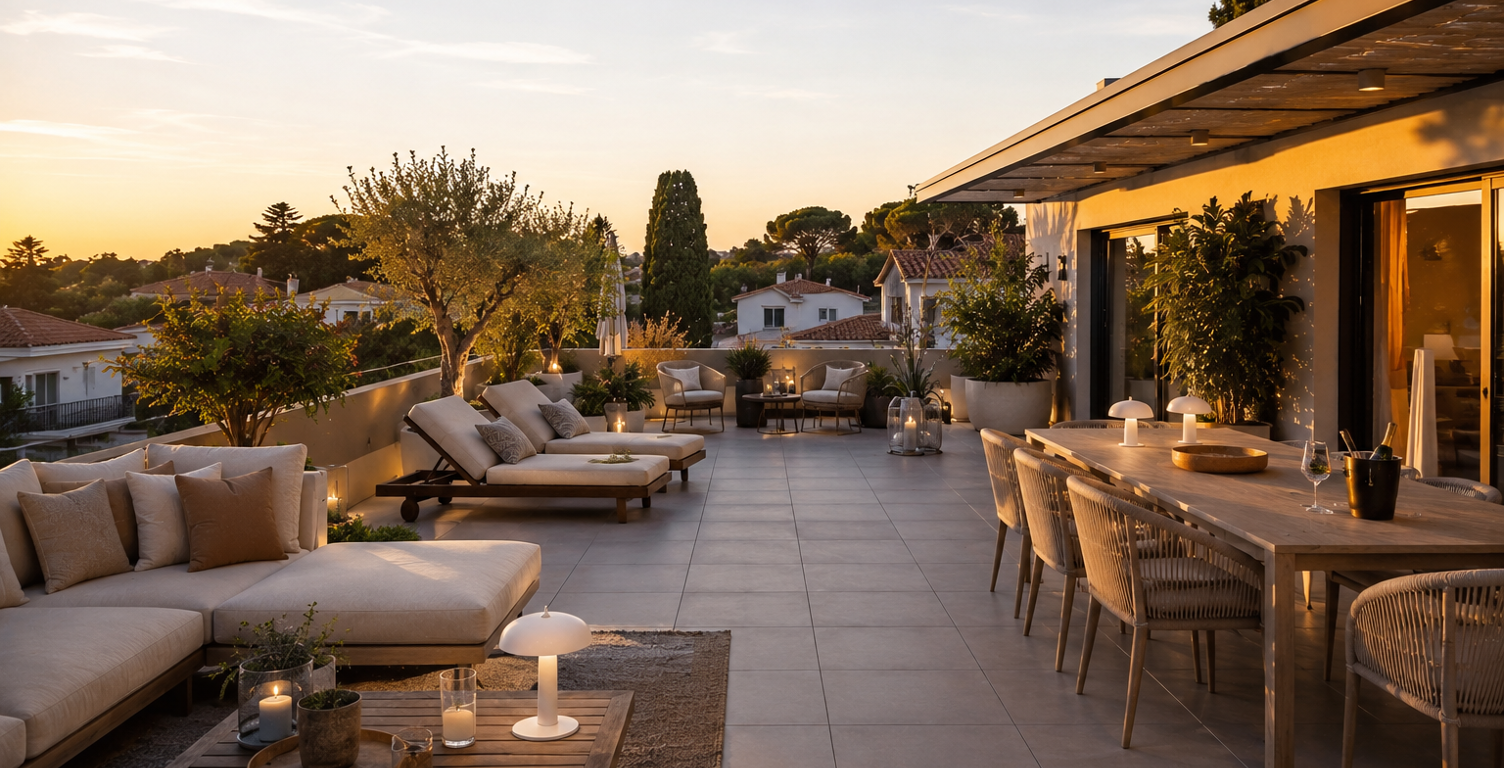* SAINT-AYGULF – BIEN D'EXCEPTION – ATTIQUE DE 138m² AVEC TERRASSE DE 81m² — photo 1
