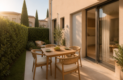 A NE PAS MANQUER - MAGNIFIQUE T2 AVEC TERRASSE DE 12 M² DANS RESIDENCE AVEC PISCINE — photo du bien