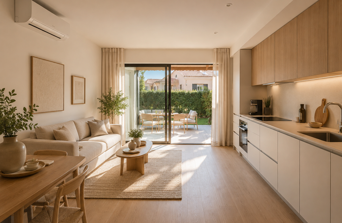 A NE PAS MANQUER - MAGNIFIQUE T2 AVEC TERRASSE DE 12 M² DANS RESIDENCE AVEC PISCINE — photo 2