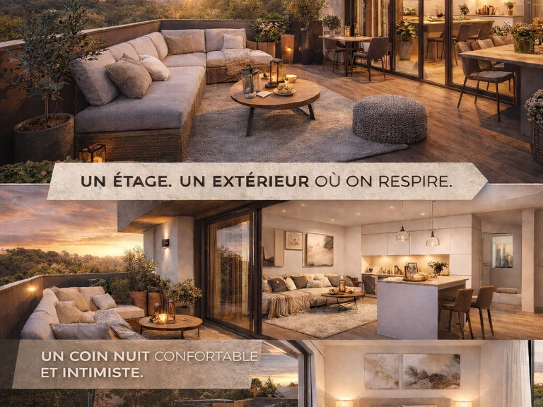 T3 D’EXCEPTION AVEC BALCON XXL – LIVRAISON JUIN — photo 1