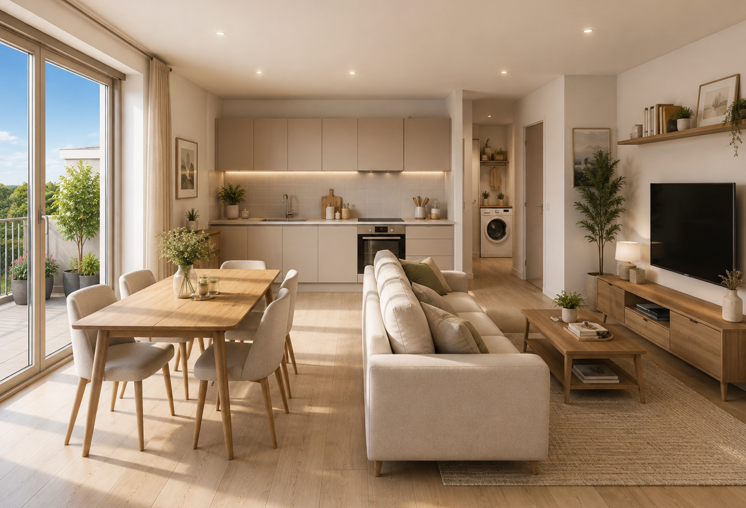 T4 FAMILIAL DE 85 M² AVEC GRAND BALCON – WASSELONNE — photo 1