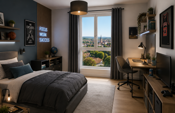 T4 FAMILIAL DE 85 M² AVEC GRAND BALCON – WASSELONNE — photo 5