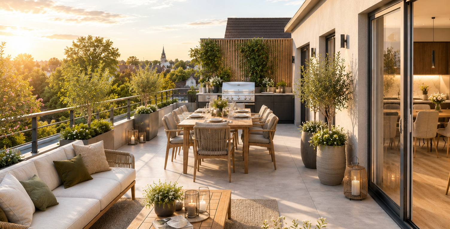 Grand T4 Familial avec Terrasse de 29 m² — photo 1