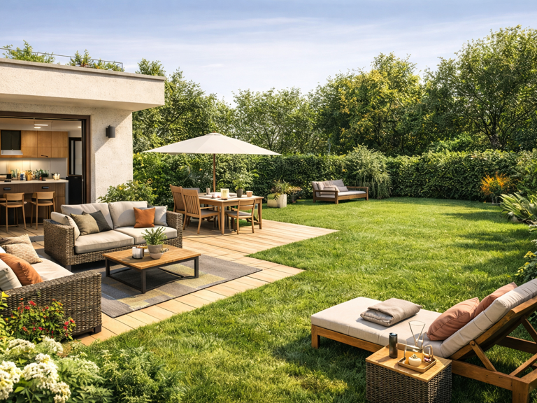 DUPLEX COUP DE CŒUR AVEC GRAND JARDIN – NEUDORF – TVA RÉDUITE — photo 1