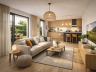 DUPLEX COUP DE CŒUR AVEC GRAND JARDIN – NEUDORF – TVA RÉDUITE — photo 2