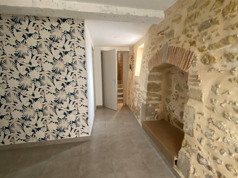  8 MN CASTELNAUDARY MAISON DE VILLAGE DE TYPE 4 LABASTIDE D ANJOU — photo 1