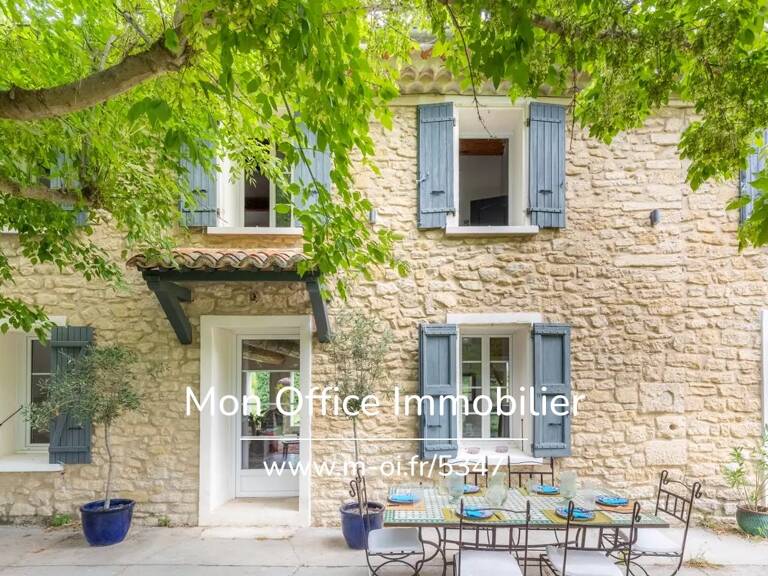 Référence : 7351-SJO - MAS en pierre dans le Vaucluse (84380)+ maison d'invités, remises, piscine, authenticité et calme — photo 1