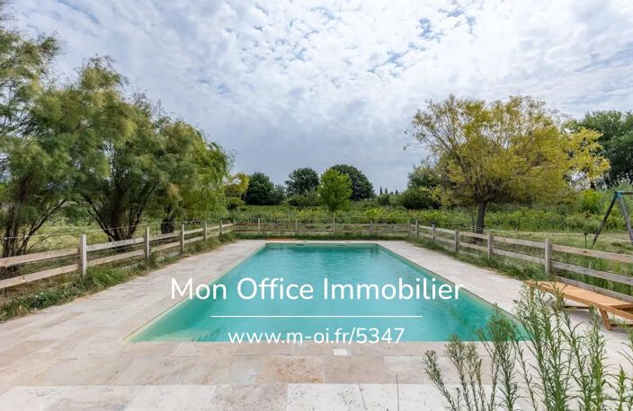 Référence : 7351-SJO - MAS en pierre dans le Vaucluse (84380)+ maison d'invités, remises, piscine, authenticité et calme — photo 3