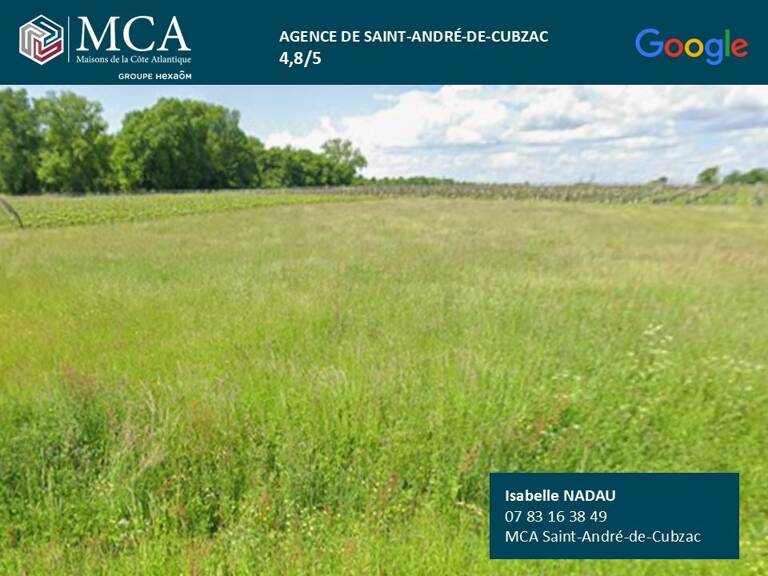 Terrain à bâtir à Saugon (33920) — photo 1