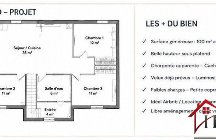 LOFT DE 96M2 À RÉNOVER  Montagne de Reims (secteur touristiq — photo 4
