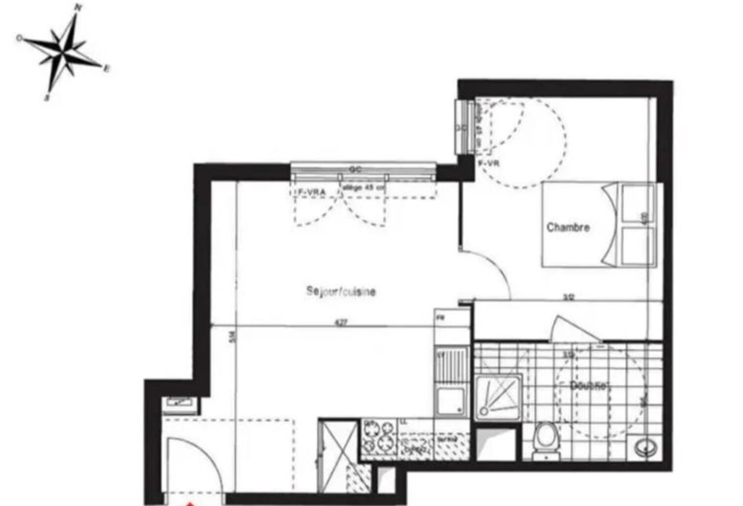 Appartement de 41m2 à louer sur Neuilly-sur-Marne — photo 1